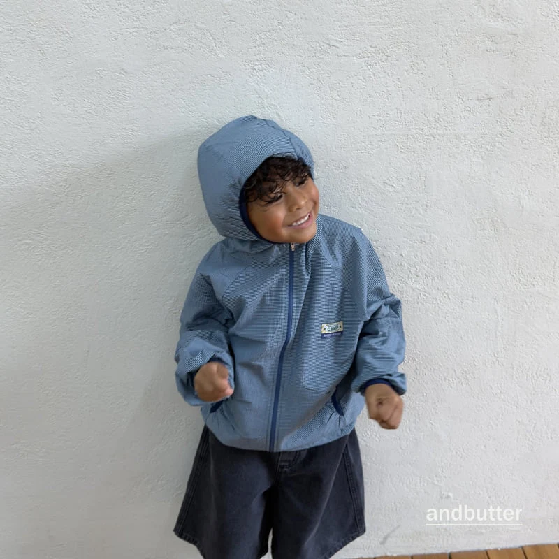 Andbutter - Korean Children Fashion - #kidsstore - Striped Windbreaker - 8