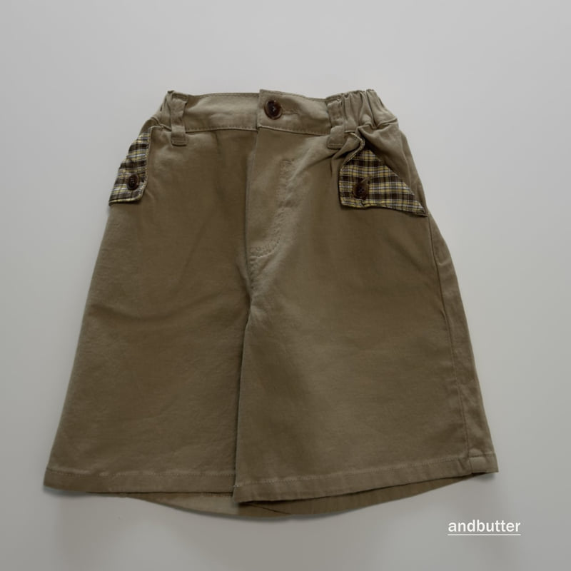 Andbutter - Korean Children Fashion - #kidsstore - Hidden Check Pants - 3
