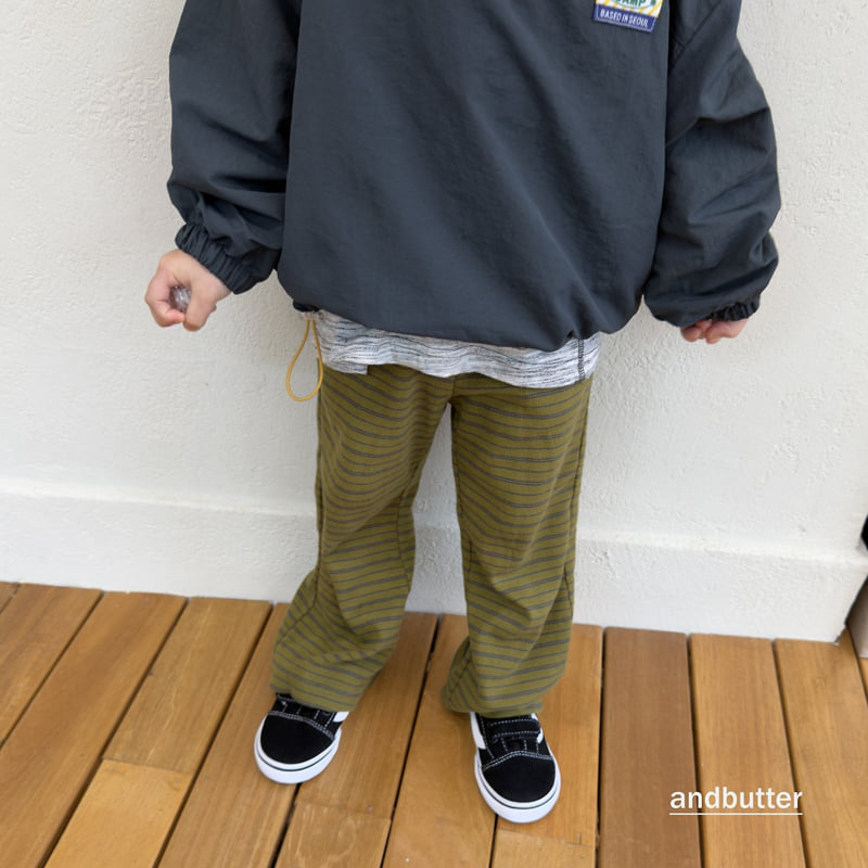 Andbutter - Korean Children Fashion - #kidsstore - Button Flare Pants - 11