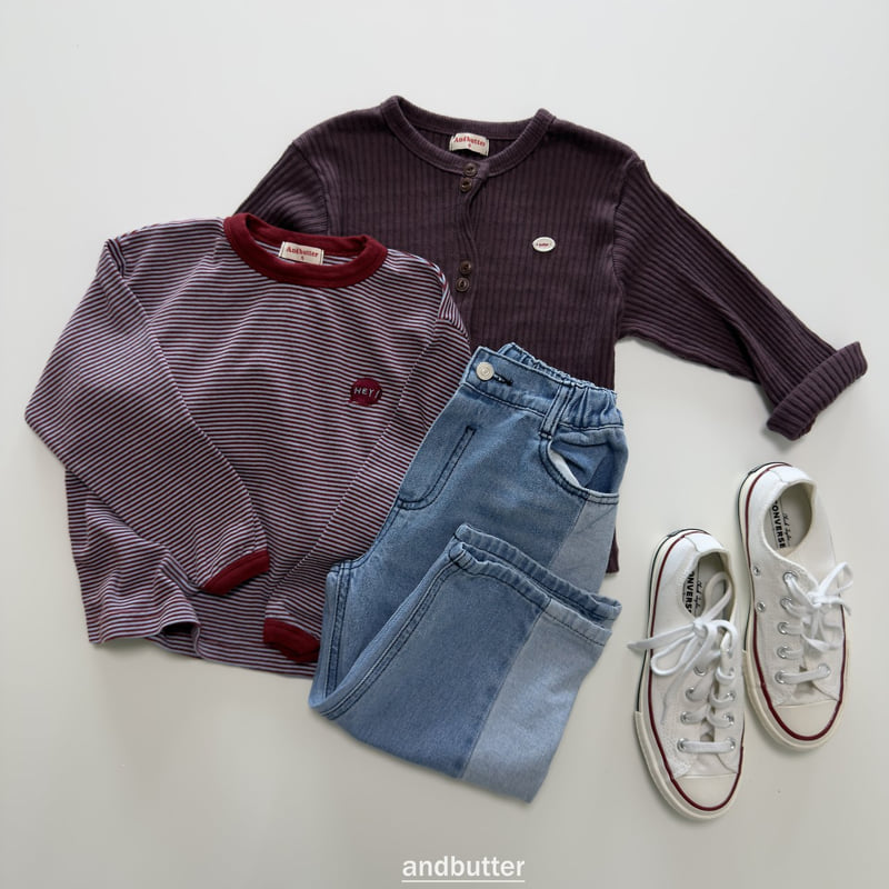 Andbutter - Korean Children Fashion - #kidzfashiontrend - Hey Tee - 6