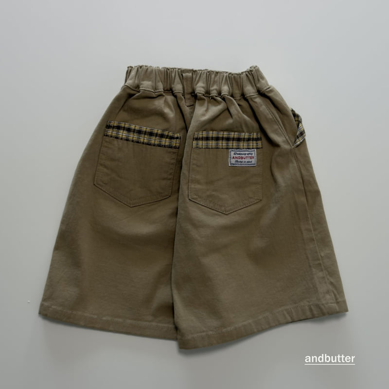Andbutter - Korean Children Fashion - #kidsstore - Hidden Check Pants - 4