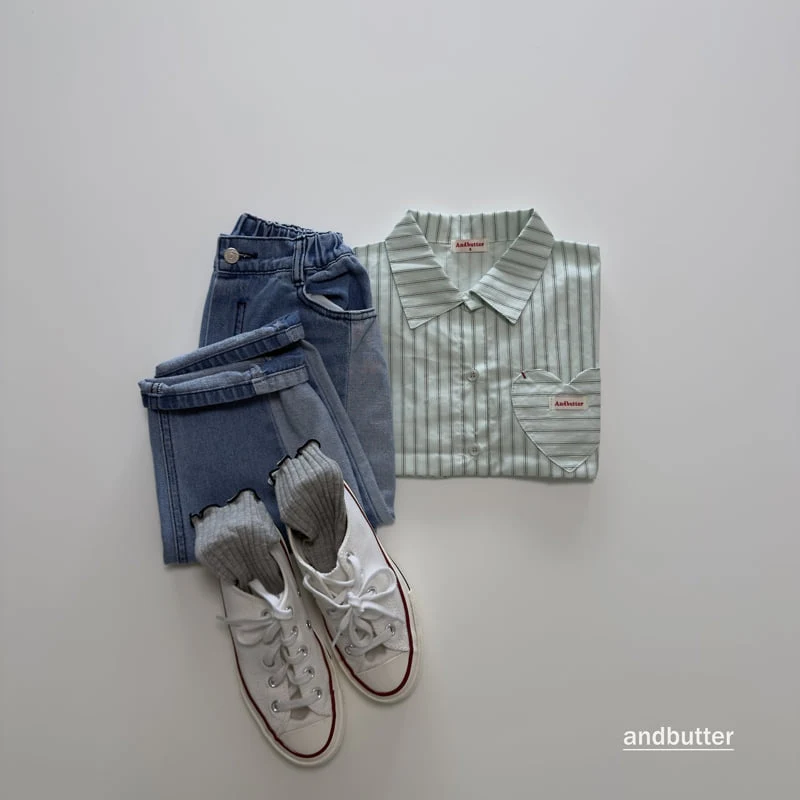 Andbutter - Korean Children Fashion - #kidzfashiontrend - Macaron Shirt - 9