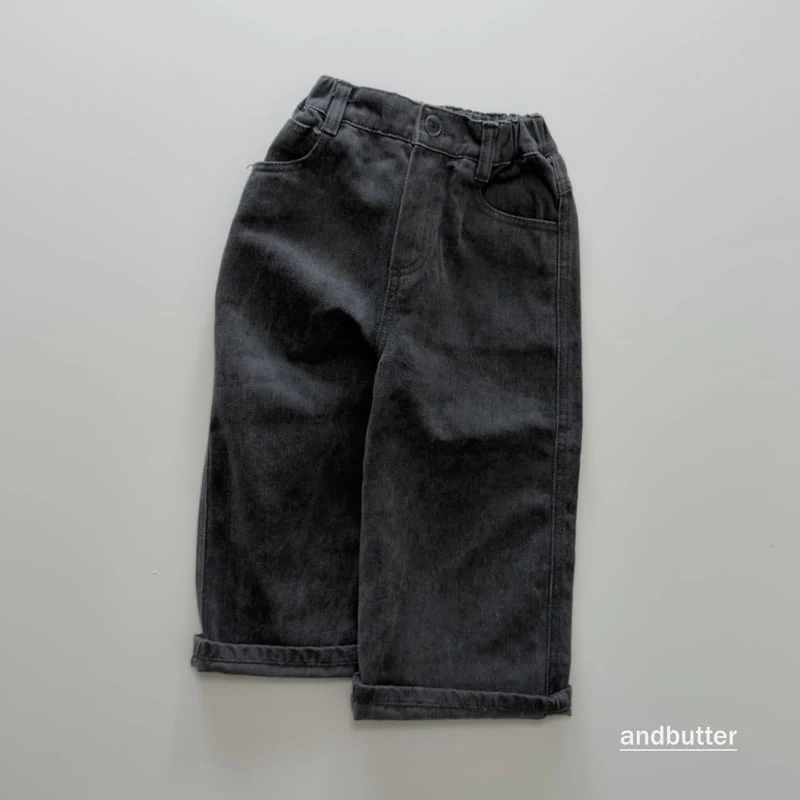 Andbutter - Korean Children Fashion - #kidzfashiontrend - Slub Pigment Pants - 5
