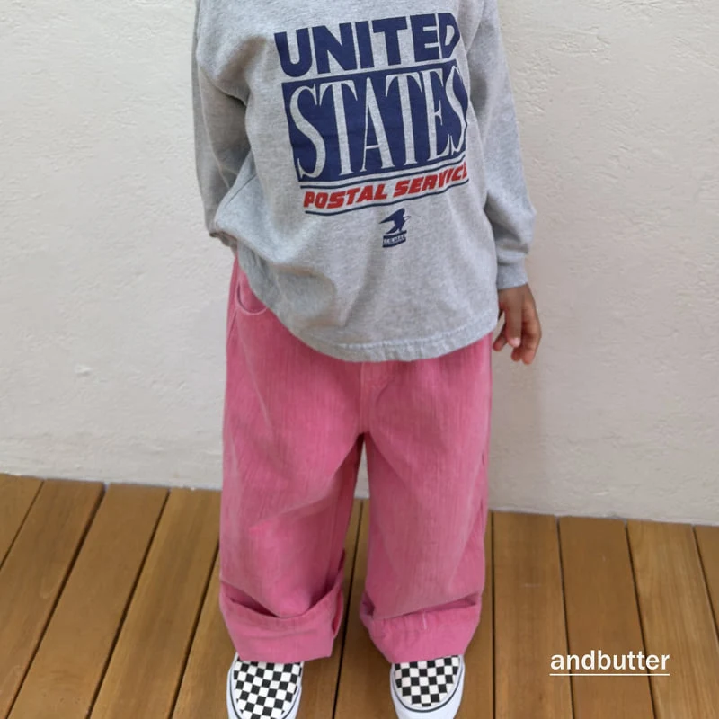 Andbutter - Korean Children Fashion - #magicofchildhood - Slub Pigment Pants - 8