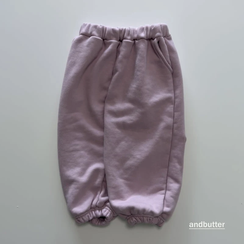 Andbutter - Korean Children Fashion - #minifashionista - Mini Heart Jogger Pants - 6