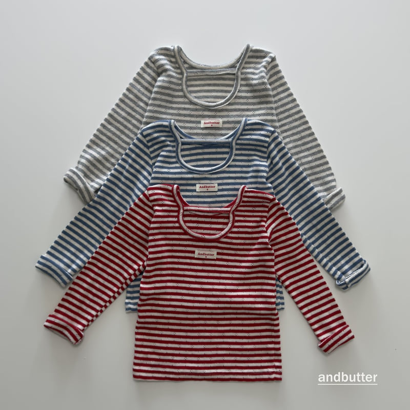 Andbutter - Korean Children Fashion - #minifashionista - Tommy Point Tee