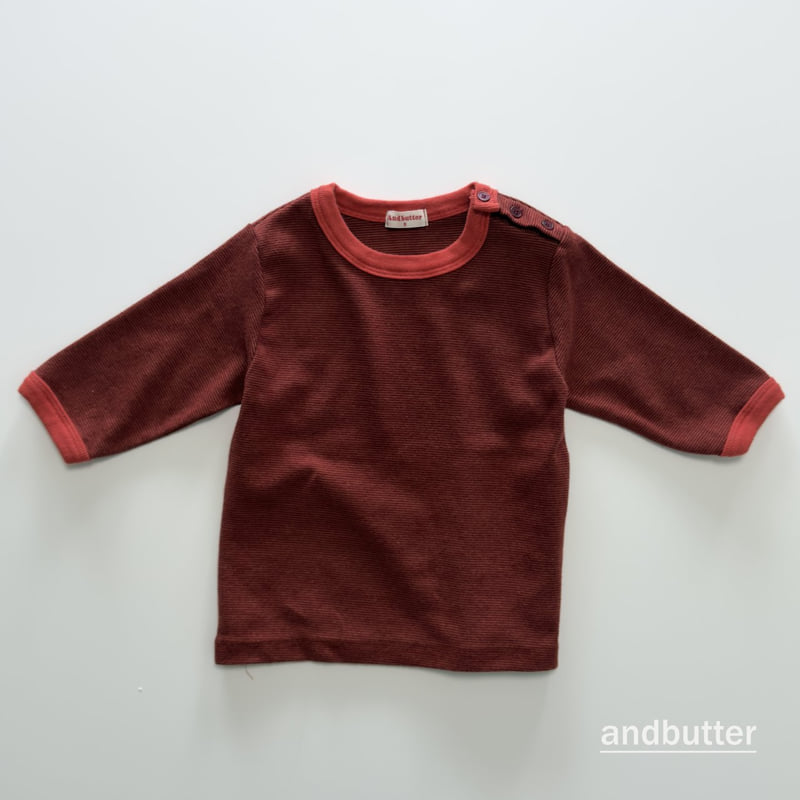 Andbutter - Korean Children Fashion - #prettylittlegirls - Snap Tee - 3