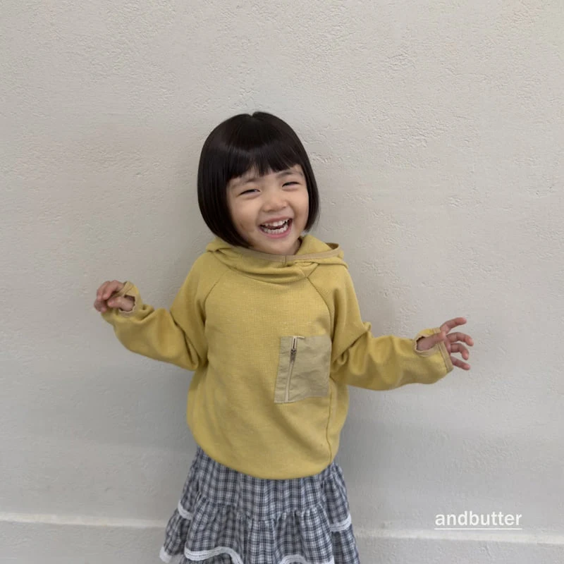 Andbutter - Korean Children Fashion - #prettylittlegirls - American Hoodie - 8