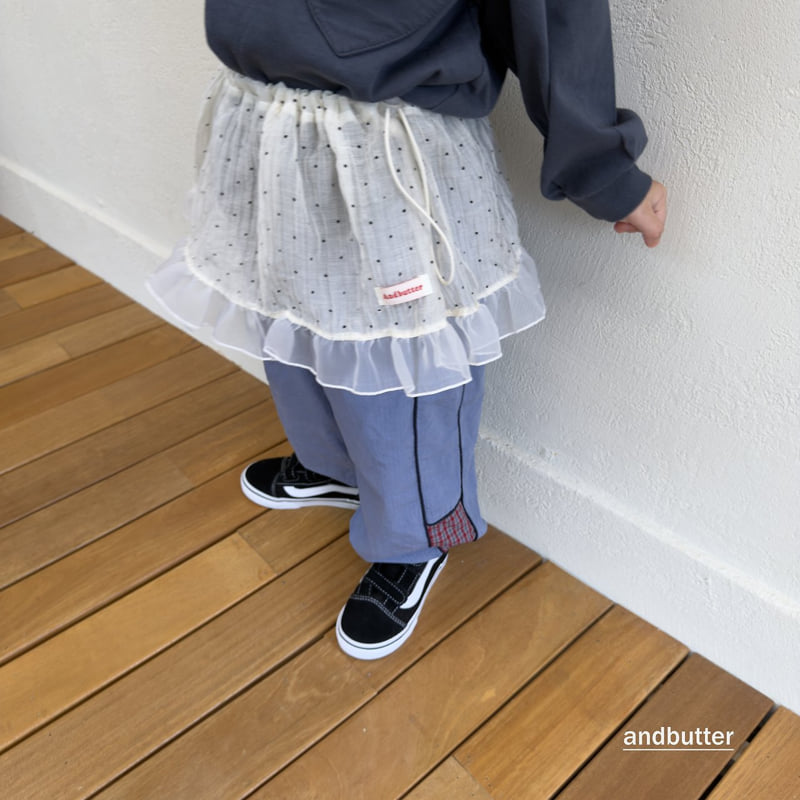 Andbutter - Korean Children Fashion - #stylishchildhood - Wrinkle Dot Skirt - 7