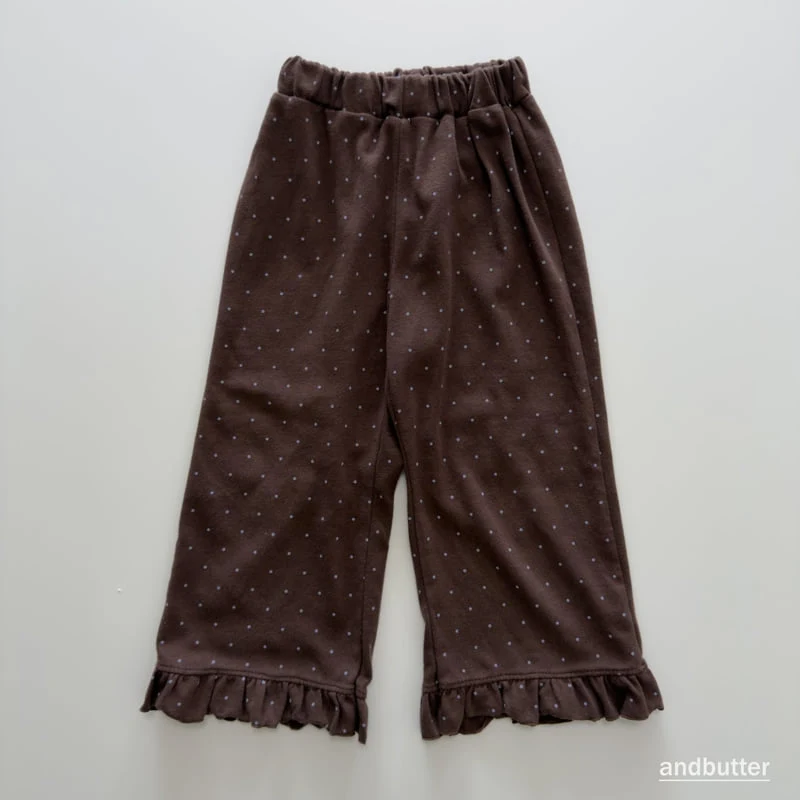 Andbutter - Korean Children Fashion - #stylishchildhood - Frill Pants - 5