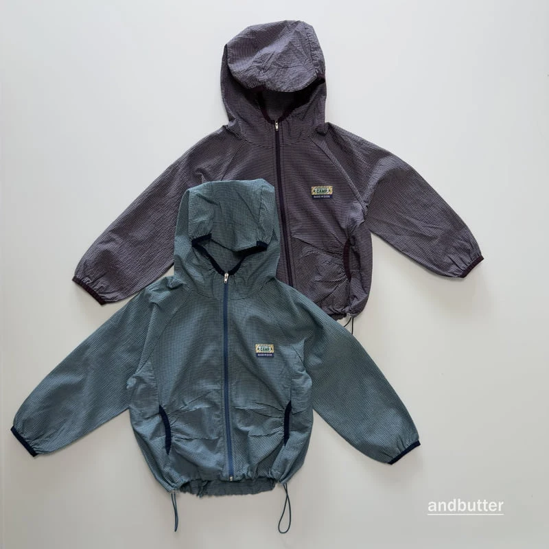 Andbutter - Korean Children Fashion - #stylishchildhood - Striped Windbreaker
