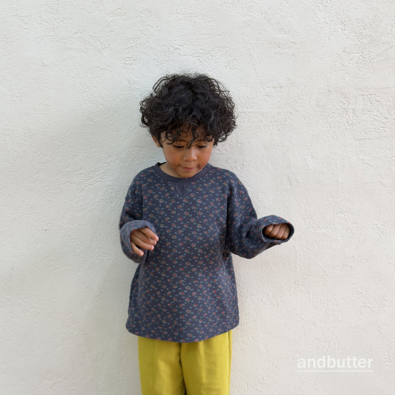 Andbutter - Korean Children Fashion - #stylishchildhood - Cozy Flower Tee - 10