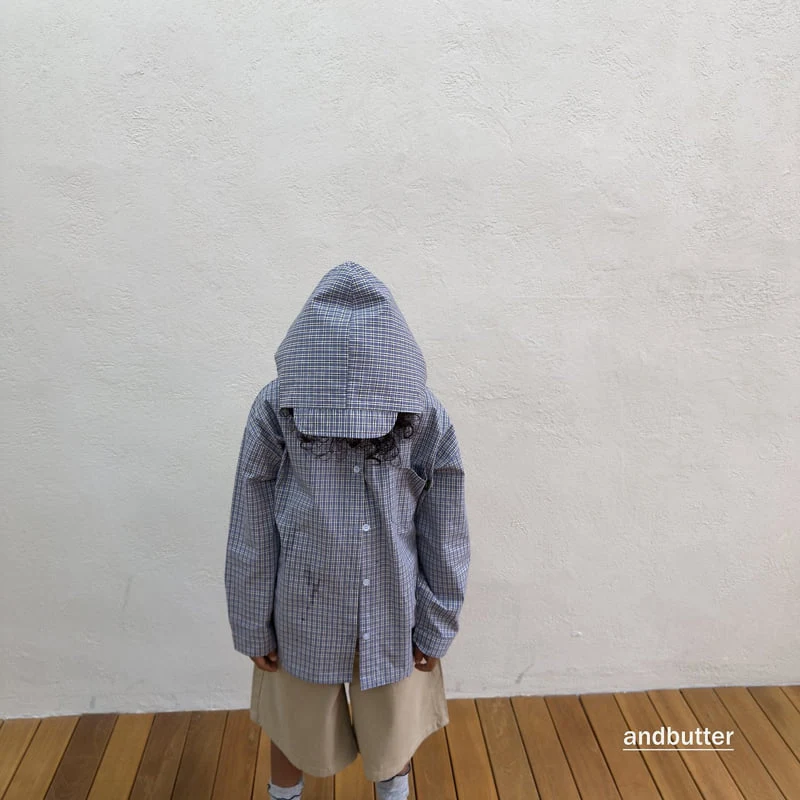 Andbutter - Korean Children Fashion - #stylishchildhood - Cap Hood Shirt - 9