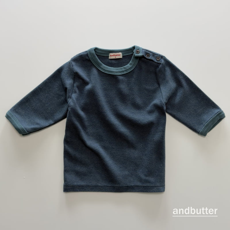Andbutter - Korean Children Fashion - #prettylittlegirls - Snap Tee - 4