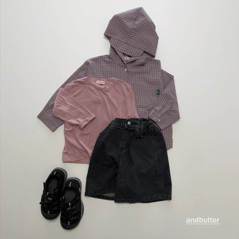 Andbutter - Korean Children Fashion - #todddlerfashion - Cap Hood Shirt - 7