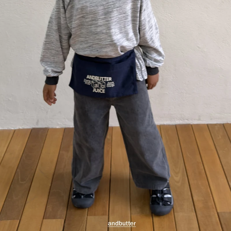 Andbutter - Korean Children Fashion - #toddlerclothing - Slub Pigment Pants - 12