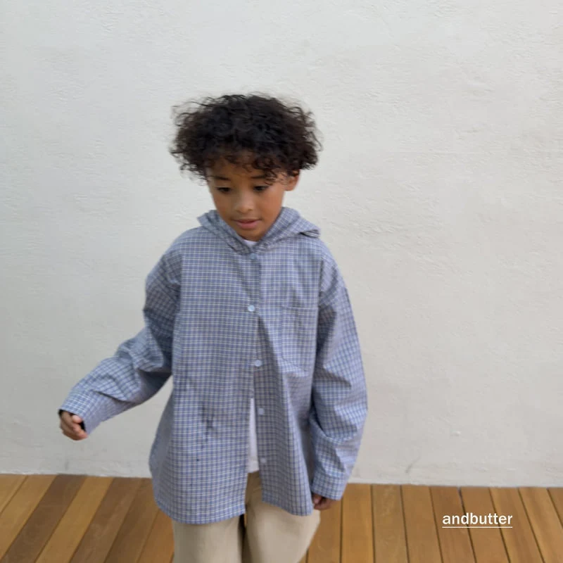 Andbutter - Korean Children Fashion - #toddlerclothing - Cap Hood Shirt - 8