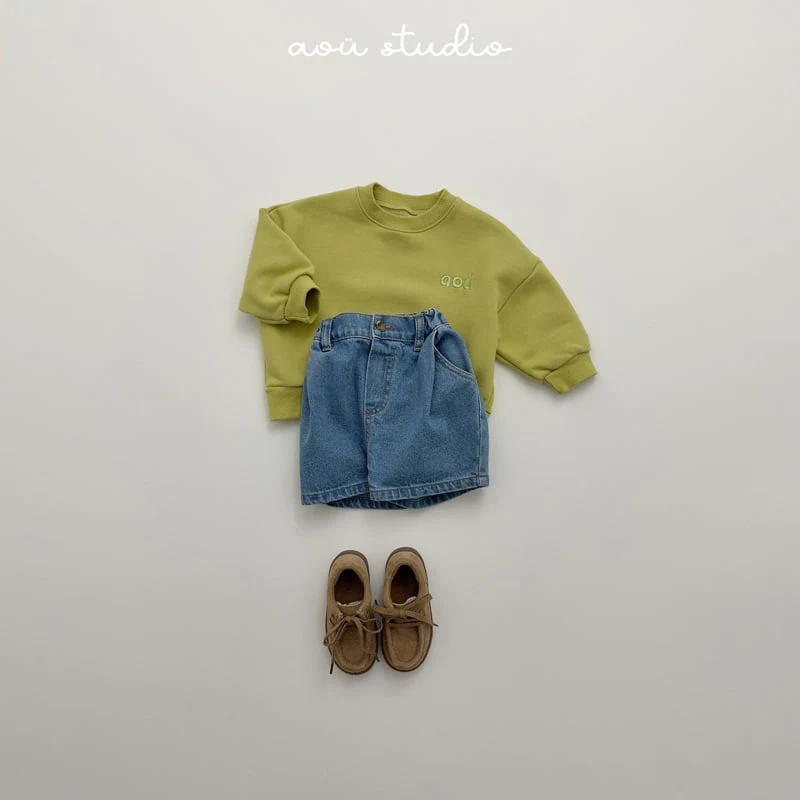 Aou Studio - Korean Baby Fashion - #babyboutique - Snug Sweatshirt - 6