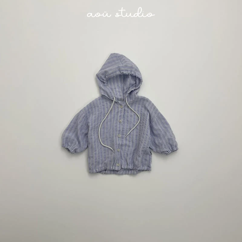 Aou Studio - Korean Baby Fashion - #smilingbaby - Bonbon Button Hoodie - 4