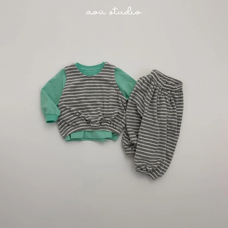 Aou Studio - Korean Baby Fashion - #babyboutique - Como Jogger Pants - 11