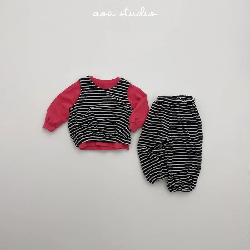 Aou Studio - Korean Baby Fashion - #babyboutique - Como Jogger Pants - 12