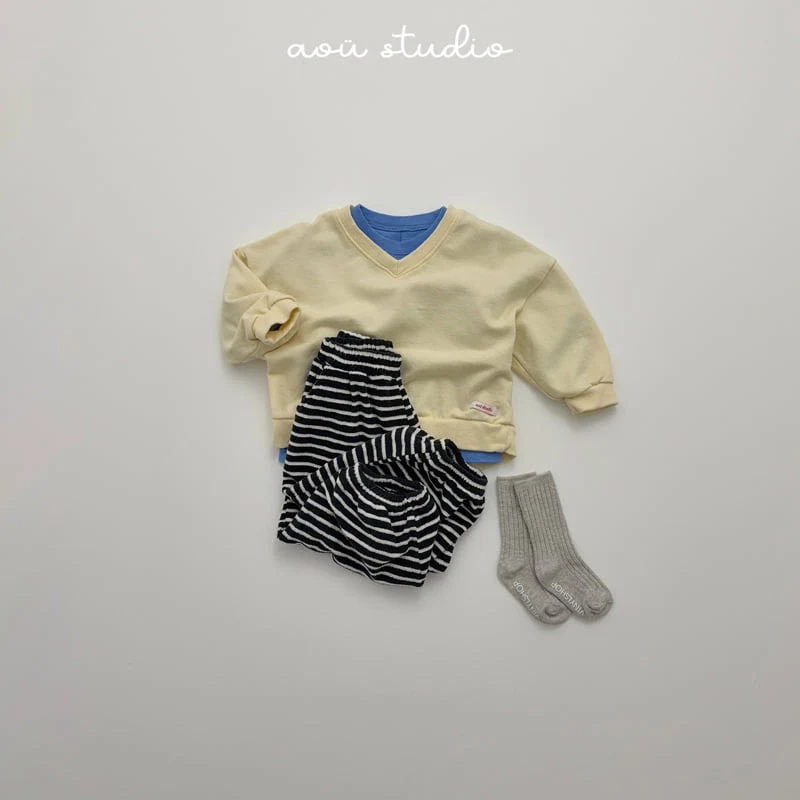 Aou Studio - Korean Baby Fashion - #babyboutique - Rough Tee - 10