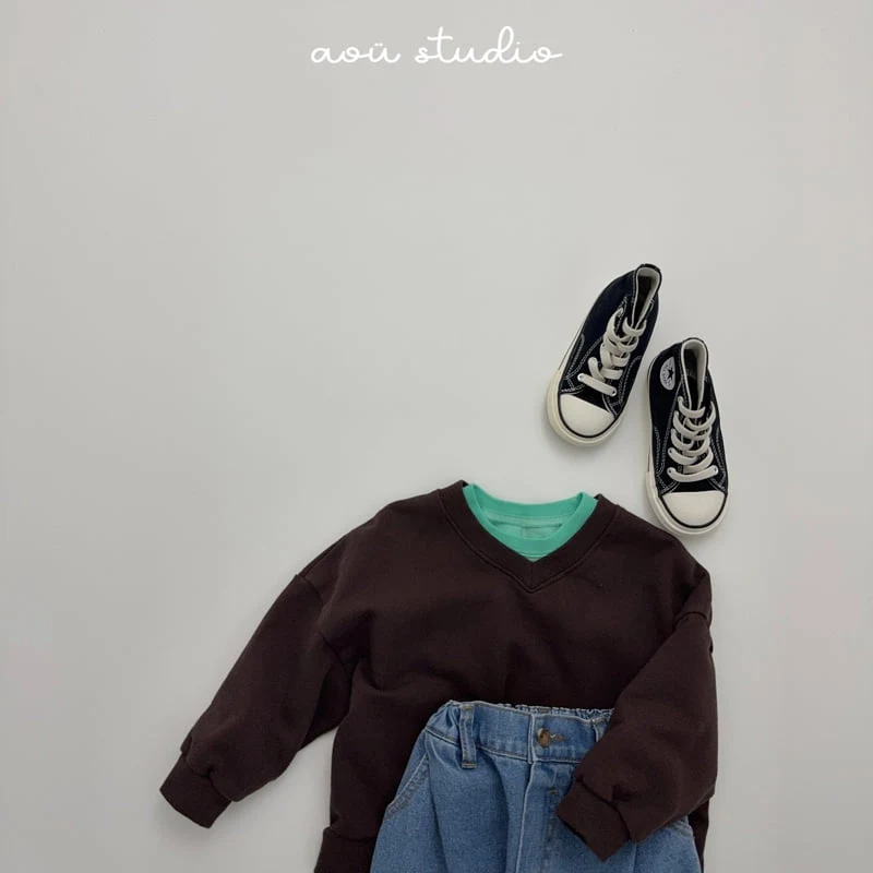Aou Studio - Korean Baby Fashion - #babyboutique - Rough Tee - 11