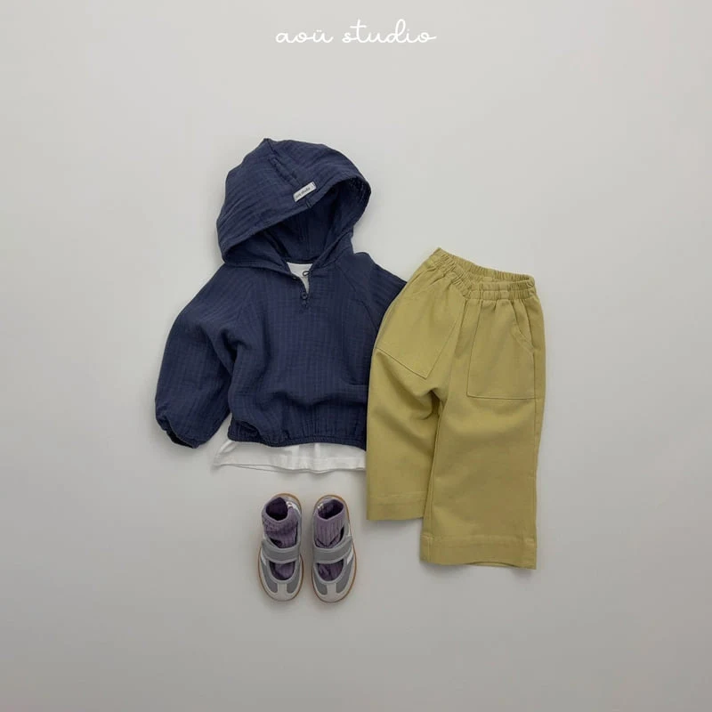 Aou Studio - Korean Baby Fashion - #babyboutique - Fog Fatigue Pants - 6
