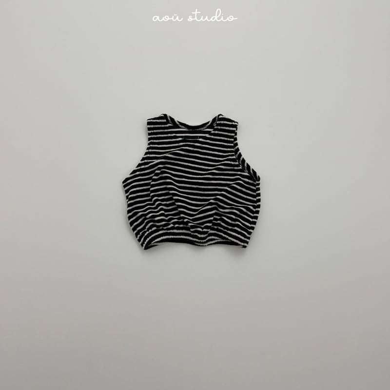 Aou Studio - Korean Baby Fashion - #babyboutiqueclothing - Como Sleeveless Top - 2