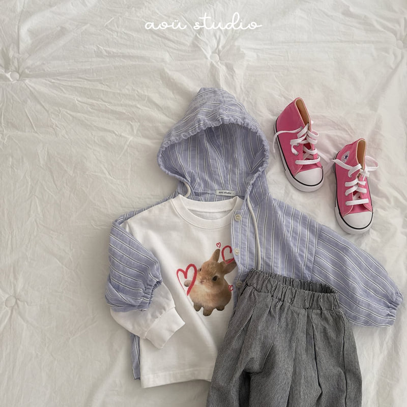 Aou Studio - Korean Baby Fashion - #babyclothing - Bunny Tee - 10
