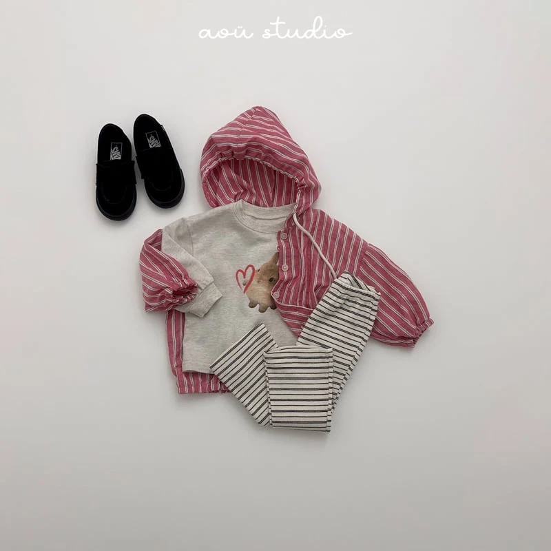 Aou Studio - Korean Baby Fashion - #babyclothing - Bonbon Button Hoodie - 6