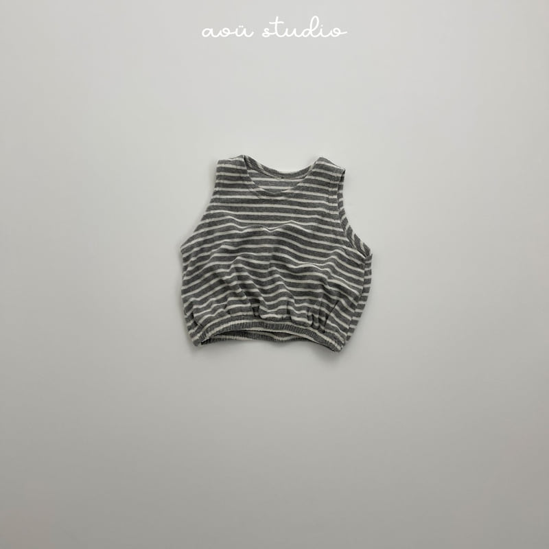 Aou Studio - Korean Baby Fashion - #babyclothing - Como Sleeveless Top - 3