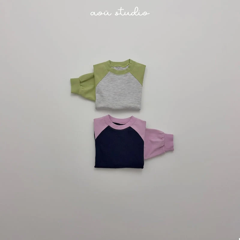 Aou Studio - Korean Baby Fashion - #babyclothing - Steady Raglan Tee - 11