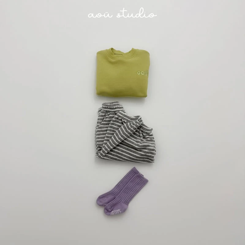Aou Studio - Korean Baby Fashion - #babyfashion - Snug Sweatshirt - 9