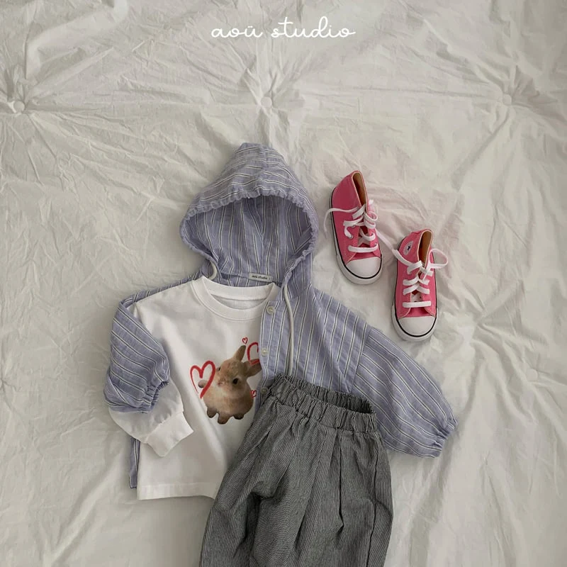 Aou Studio - Korean Baby Fashion - #babyfashion - Bonbon Button Hoodie - 7