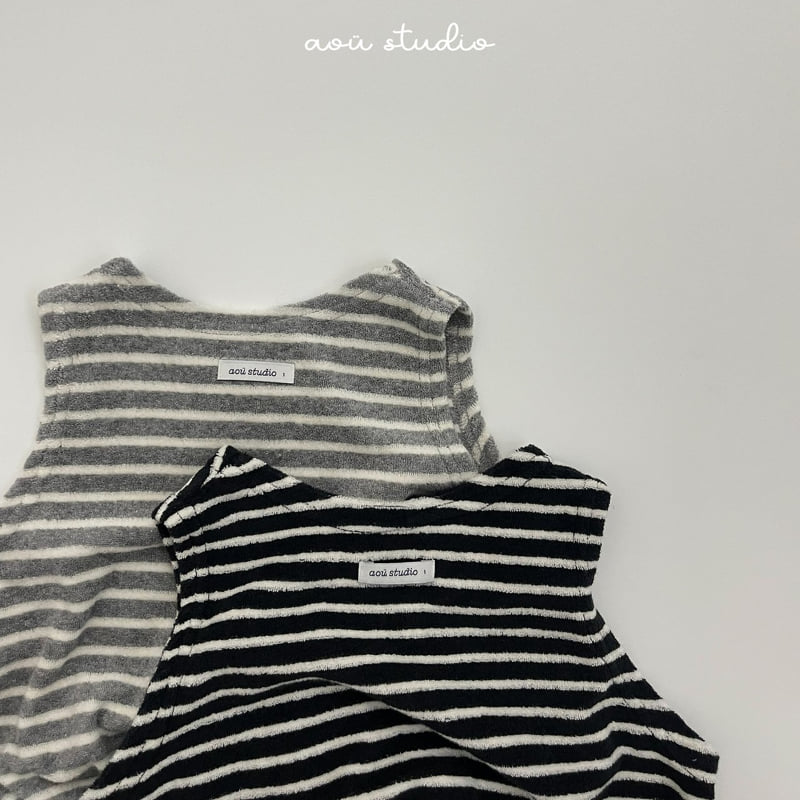 Aou Studio - Korean Baby Fashion - #babyclothing - Como Sleeveless Top - 4