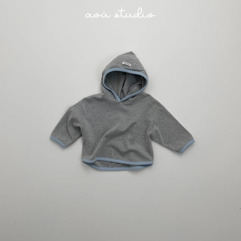 Aou Studio - Korean Baby Fashion - #babyfashion - Mocha Hoodie - 2