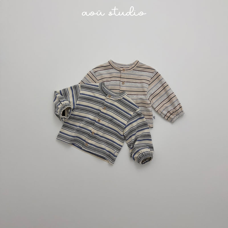 Aou Studio - Korean Baby Fashion - #babyfashion - Natural Cardigan