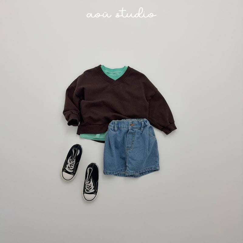 Aou Studio - Korean Baby Fashion - #babyfashion - Wished Denim Pants - 5