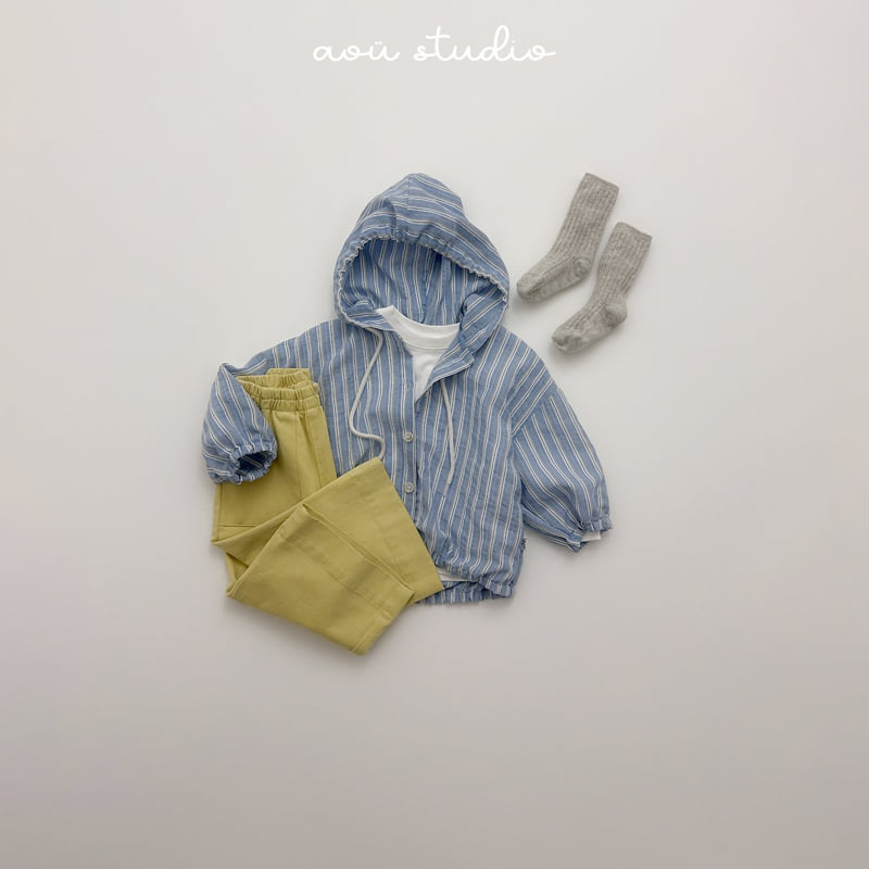 Aou Studio - Korean Baby Fashion - #babyfever - Bonbon Button Hoodie - 8