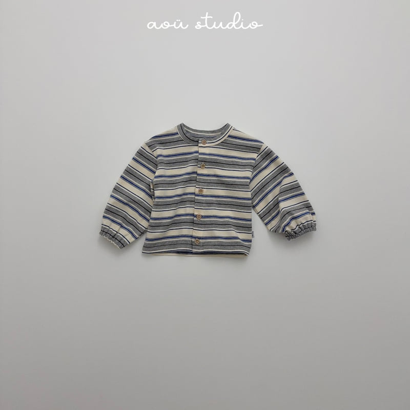 Aou Studio - Korean Baby Fashion - #babyfever - Natural Cardigan - 2