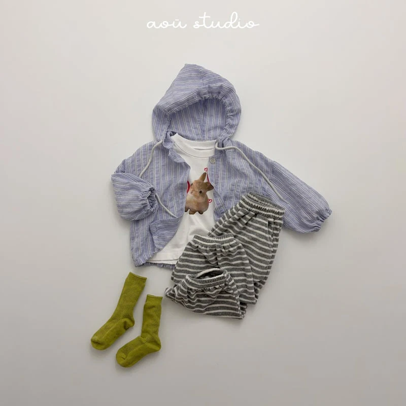 Aou Studio - Korean Baby Fashion - #babygirlfashion - Bonbon Button Hoodie - 9