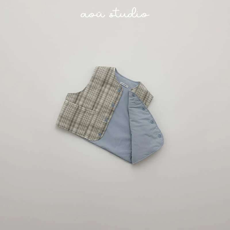 Aou Studio - Korean Baby Fashion - #babygirlfashion - Reversible Vest - 8