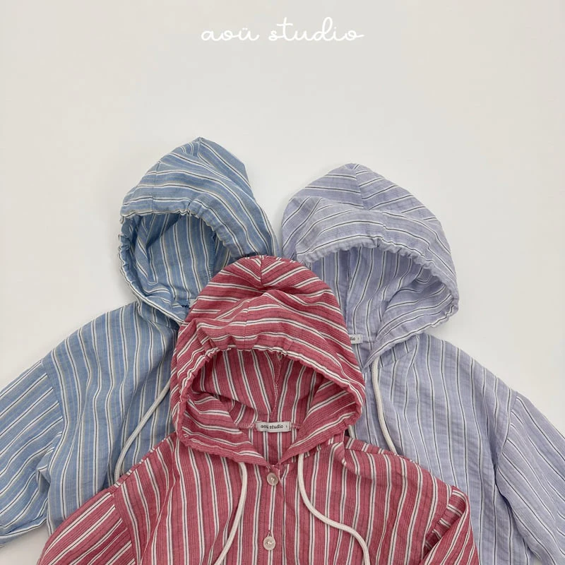 Aou Studio - Korean Baby Fashion - #babylifestyle - Bonbon Button Hoodie - 10