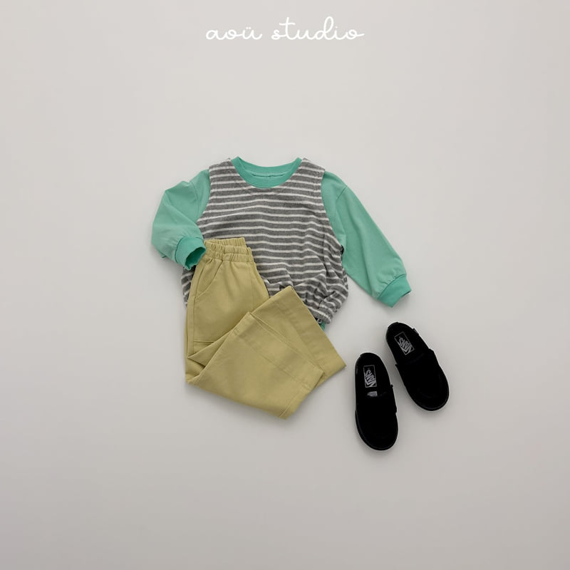 Aou Studio - Korean Baby Fashion - #babylifestyle - Como Sleeveless Top - 7