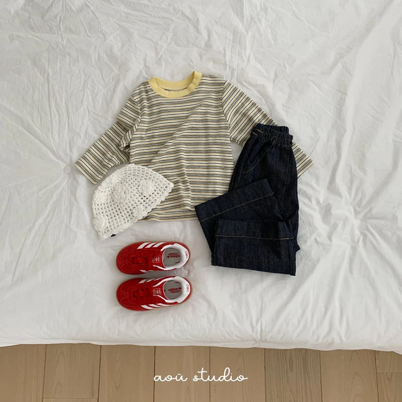 Aou Studio - Korean Baby Fashion - #babylifestyle - Fog Fatigue Pants - 12