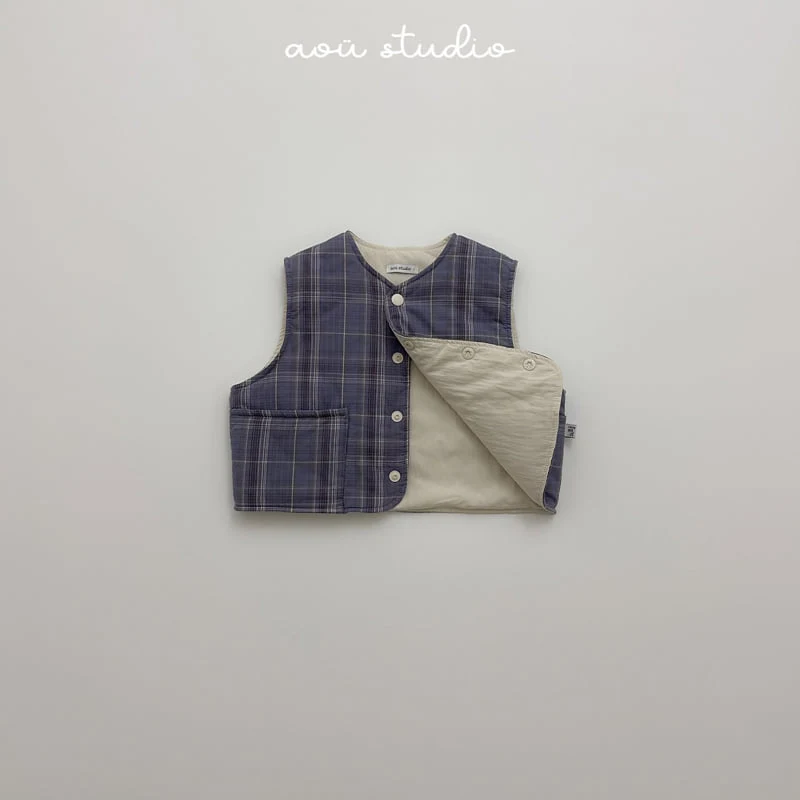 Aou Studio - Korean Baby Fashion - #babylifestyle - Reversible Vest - 9