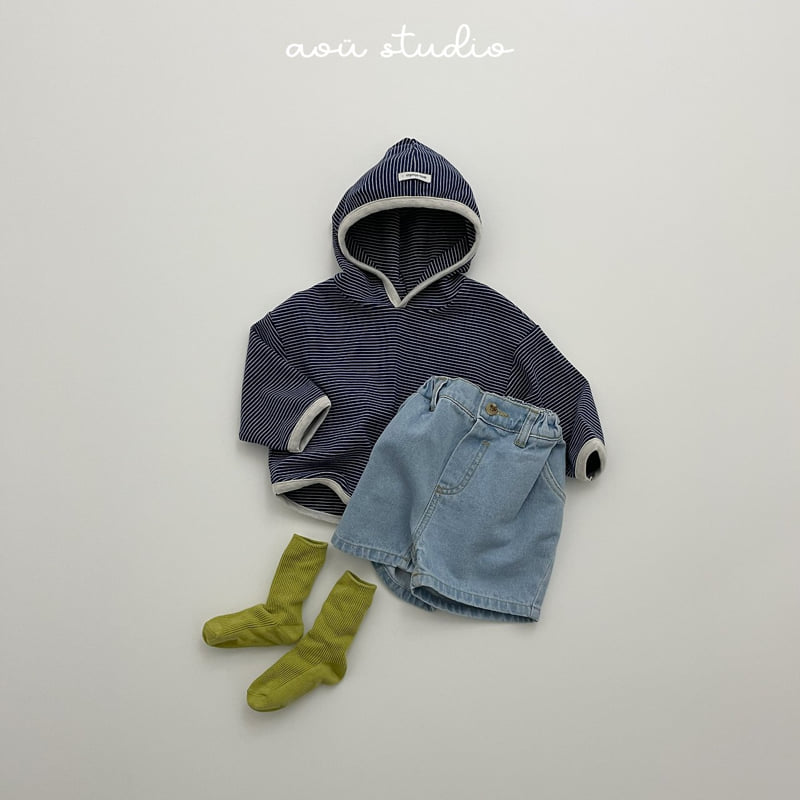 Aou Studio - Korean Baby Fashion - #babylifestyle - Wished Denim Pants - 8