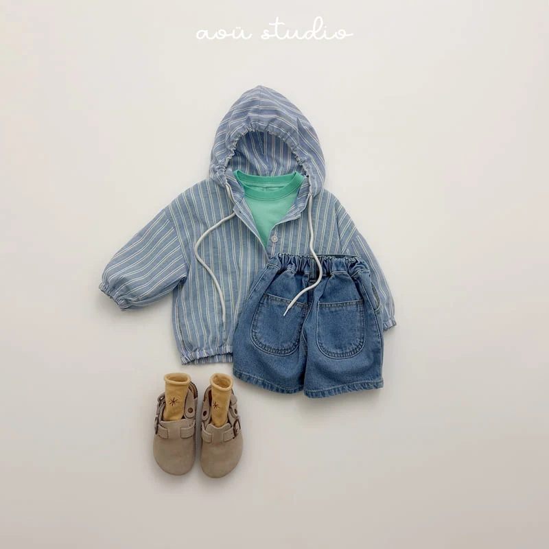 Aou Studio - Korean Baby Fashion - #babyoninstagram - Bonbon Button Hoodie - 11