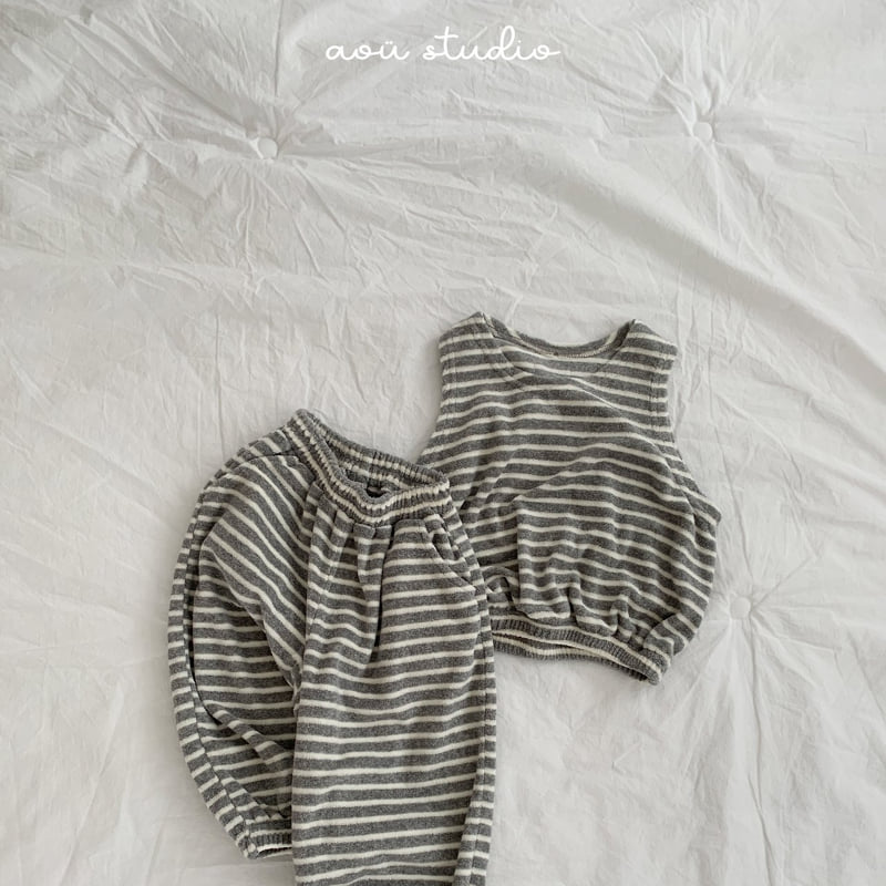Aou Studio - Korean Baby Fashion - #babylifestyle - Como Jogger Pants - 4